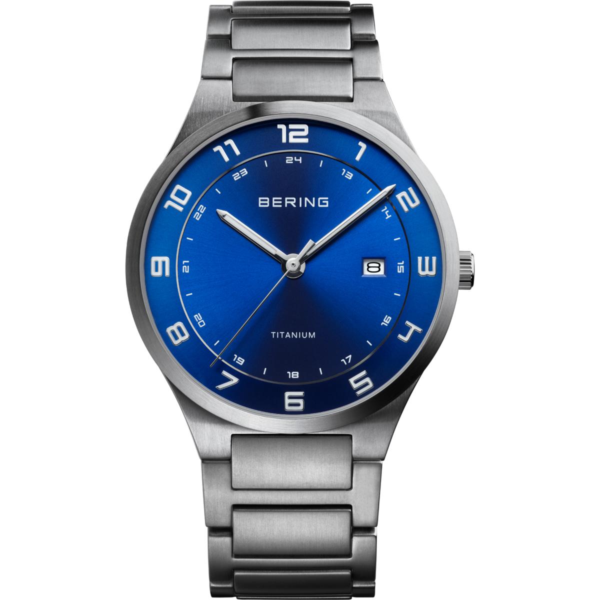 Reloj Análogo Hombre Bering Plateado 15139-707