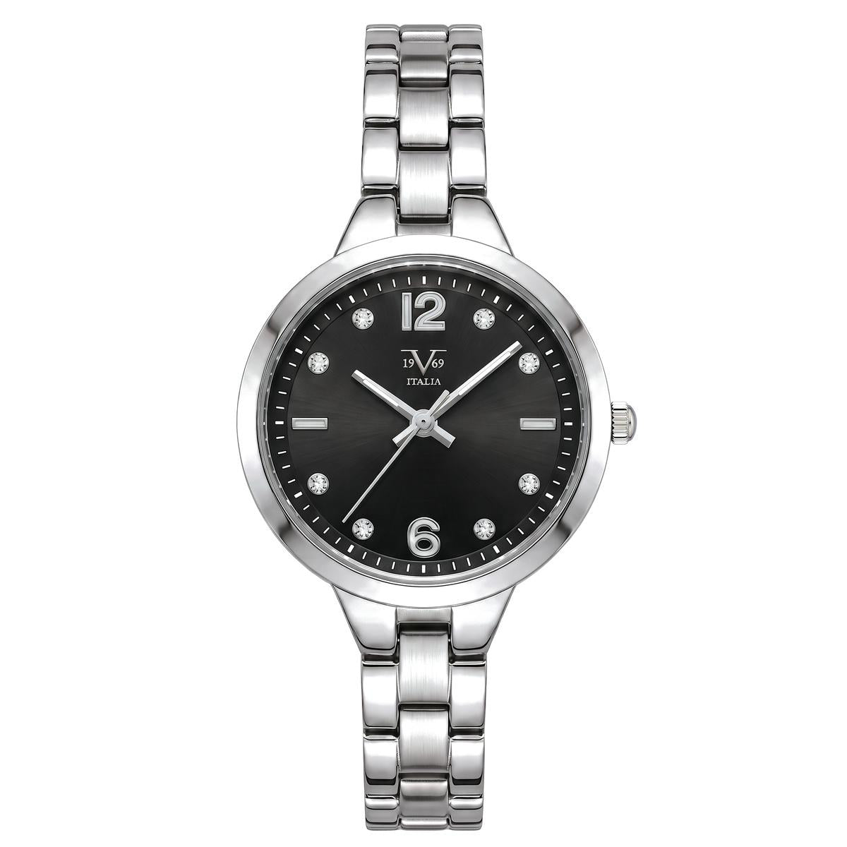 Reloj Análogo Mujer 19V69 Italia Plateado -169