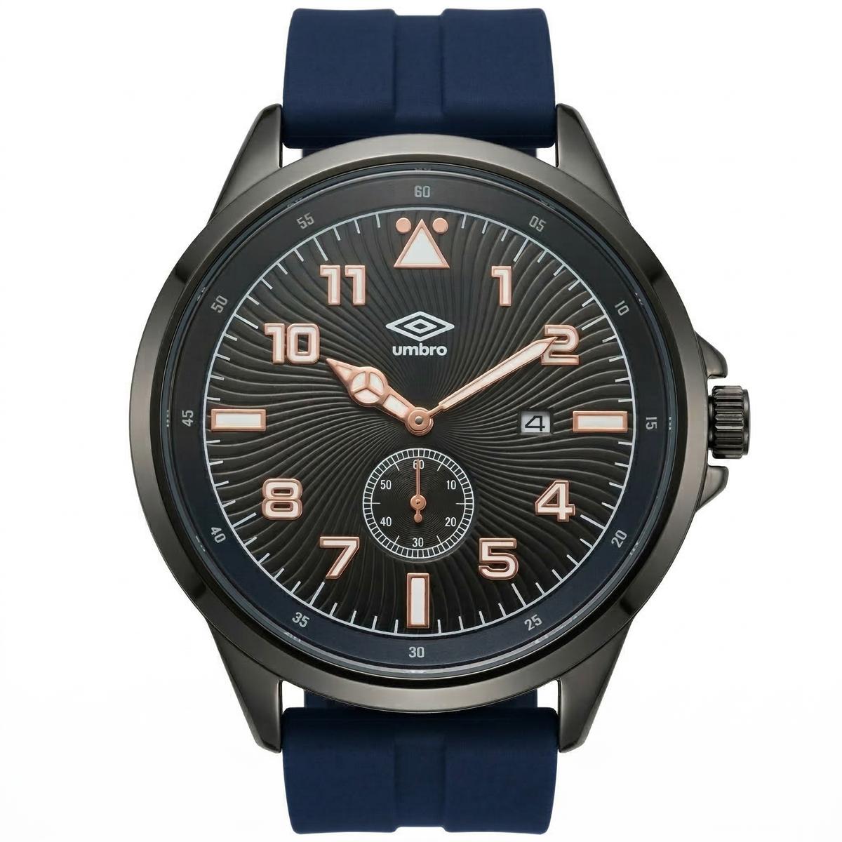 Reloj Análogo Hombre Umbro Plus Negro UMBP-1500-148