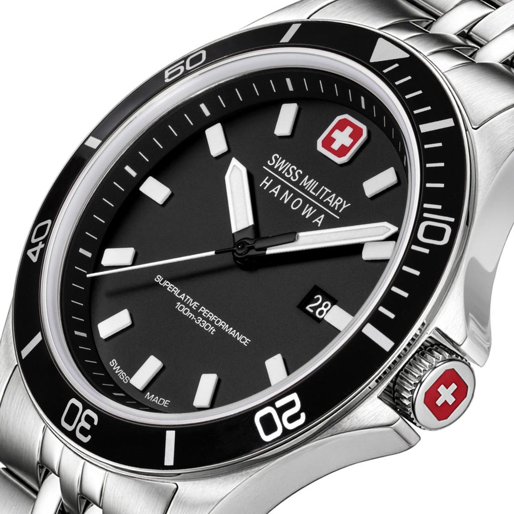 Reloj Hombre Swiss Military Plateado SMWGH0008501