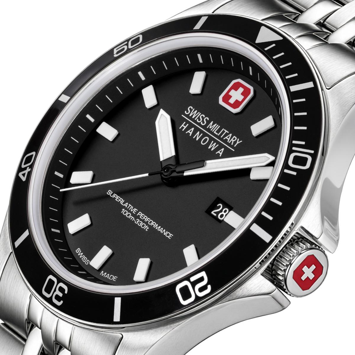 Reloj Hombre Swiss Military Plateado SMWGH0008501