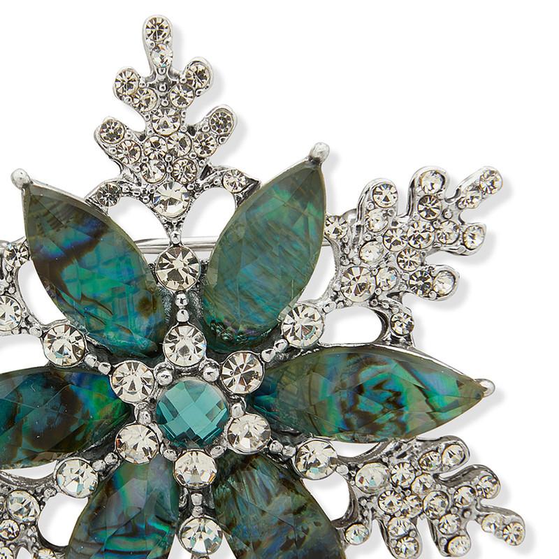Prendedor Mujer Anne Klein Cherished Moments Verde