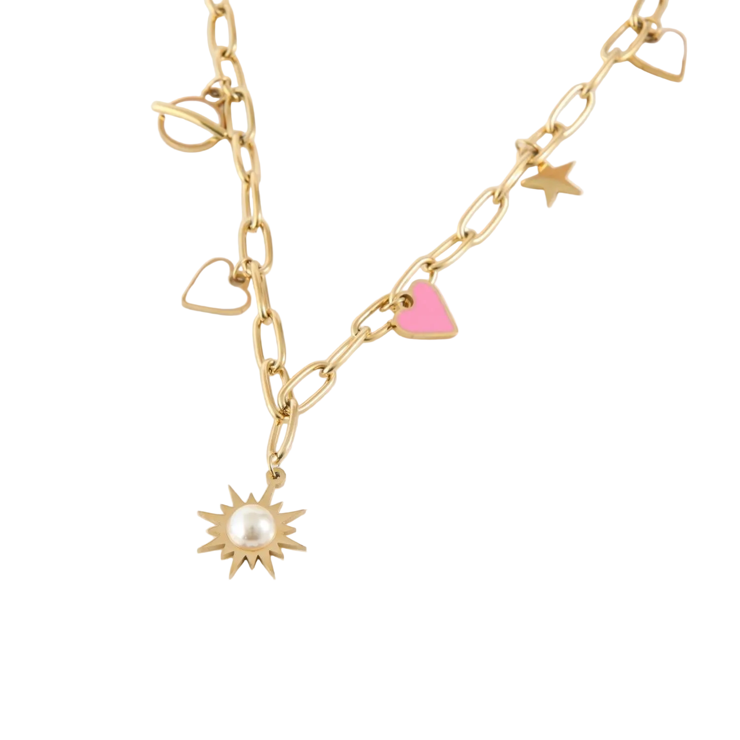 Collar 19V69 Italia Dorado Mujer STNE280