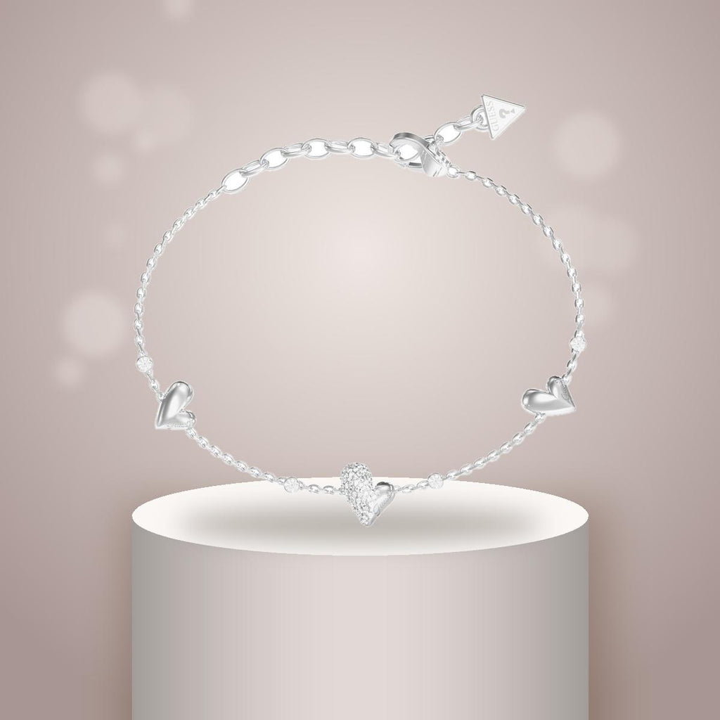 Pulsera Mujer Guess Plateado Jubb06451Jwrhl