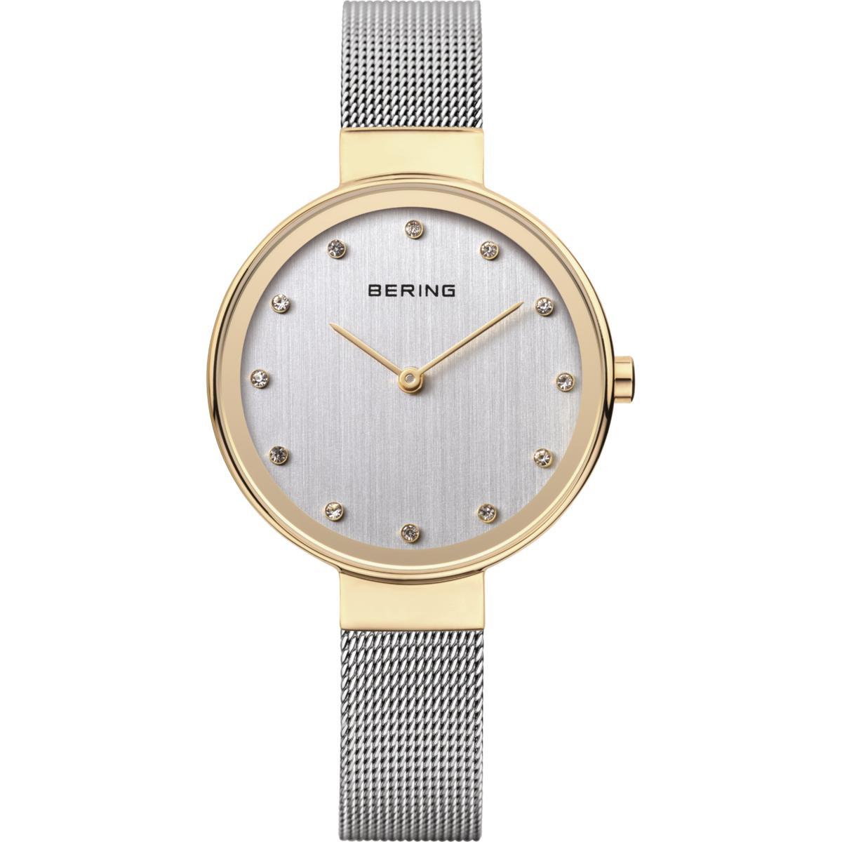 Reloj Análogo Mujer Bering Plateado 12034-010