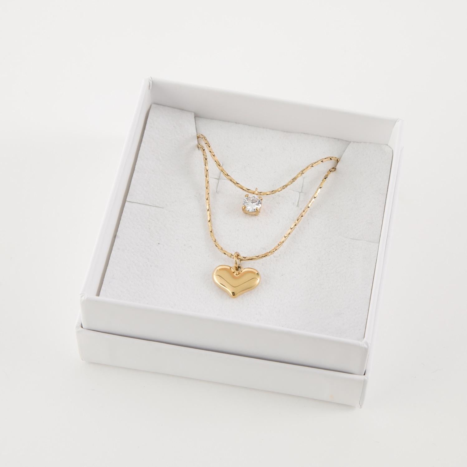 Collar 19V69 Italia Dorado STNE060