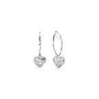 Aros Guess Plateados JUBE04505JWRHT-U