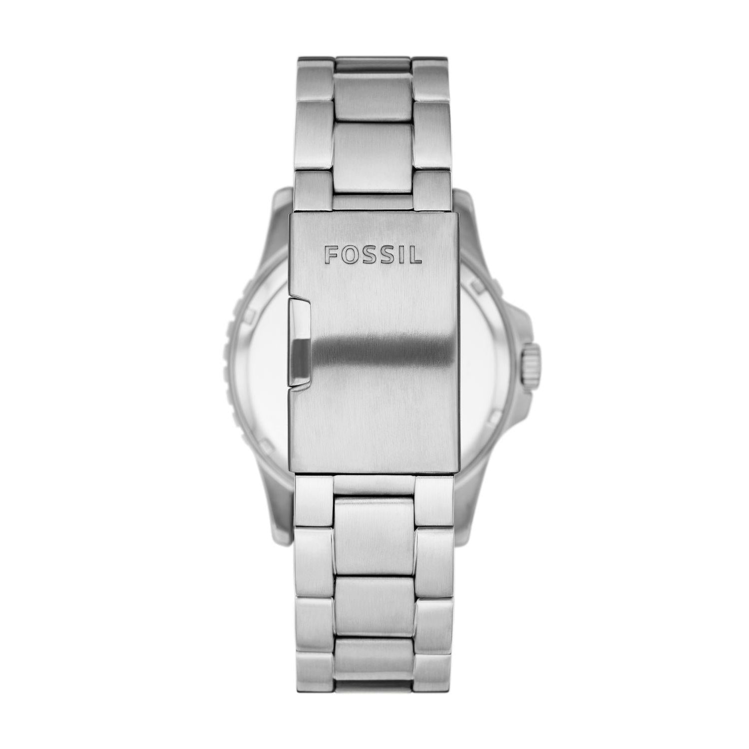 Reloj Plateado Fossil Hombre FS5952