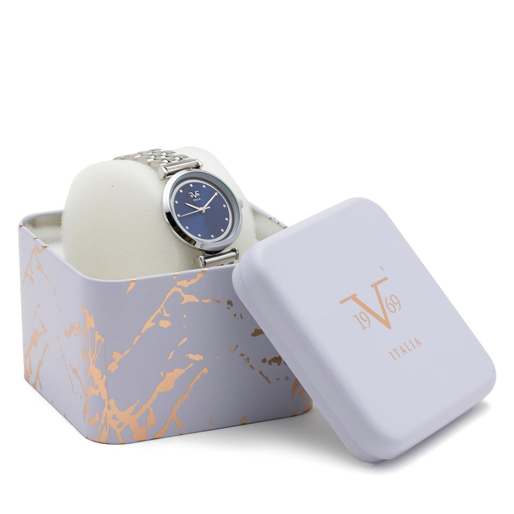 Reloj 19v69 Italia V1969-275-1 Plateado Mujer