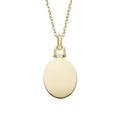 Collar Fossil Dorado Mujer