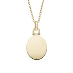 Collar Fossil Dorado Mujer