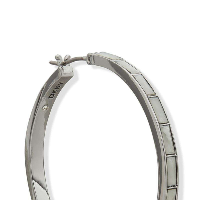 Aros Mujer Donna Karan New York Plateado 04G00745