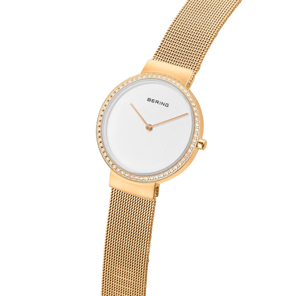 Reloj Análogo Mujer Bering Dorado 14531-330