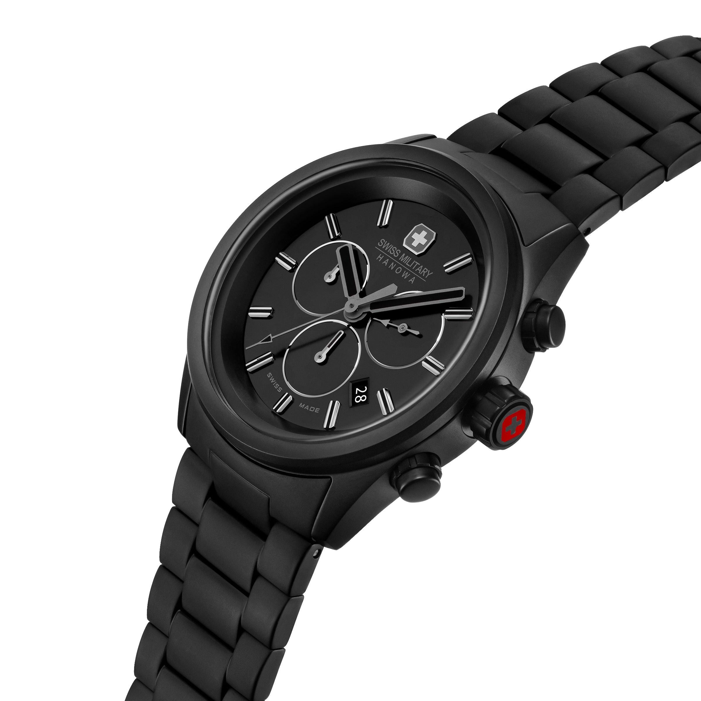Reloj Análogo Hombre Swiss Military NAVALUS PRO CHRONO STEALTH - SMWGI0004230