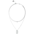 Collar Doble Guess Plateado Mujer JUBN04257JWRHT-U