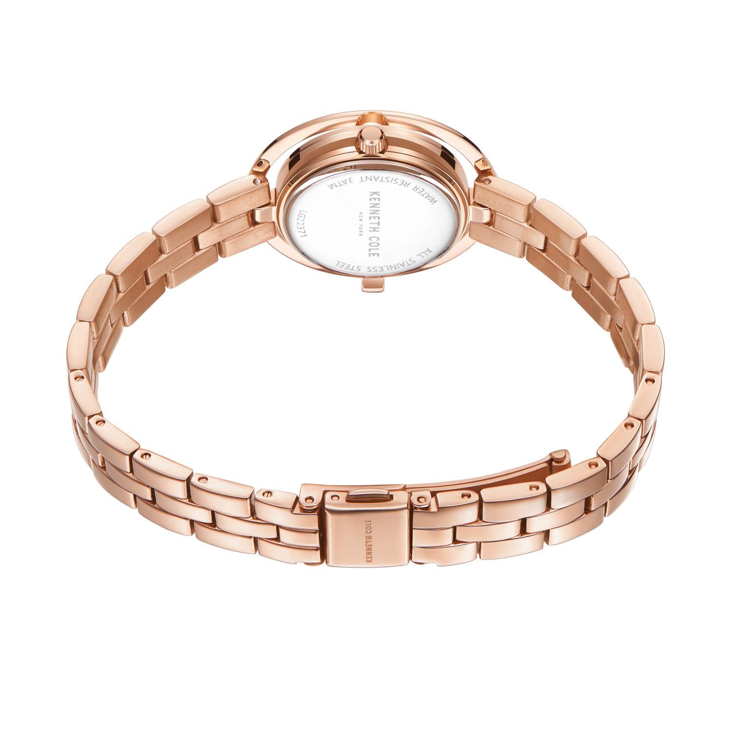 Reloj Kenneth Cole KCWLG2237102 Dorado Mujer
