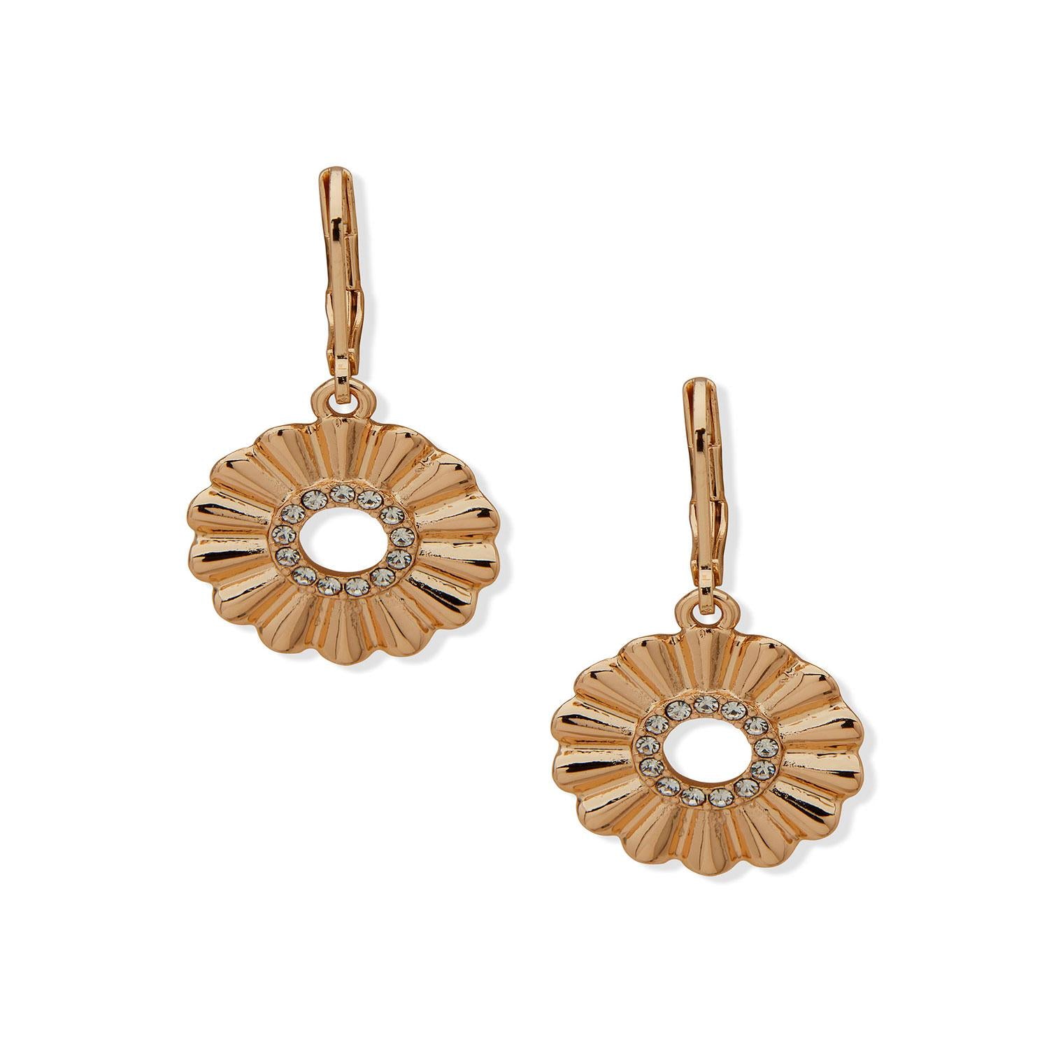 Aros Anne Klein Dorado Mujer 01G00703