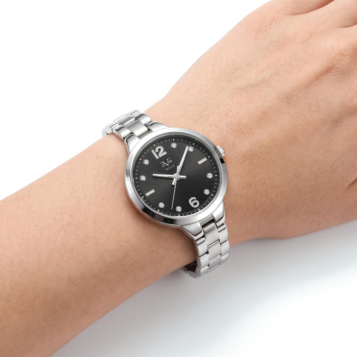 Reloj Análogo Mujer 19V69 Italia Plateado -169