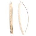 Aros Colgantes Ralph Lauren Dorado Mujer