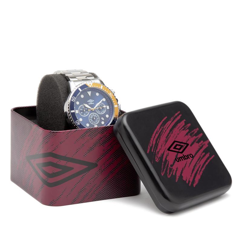 Reloj Umbro Plus UMBP-4000-5 Plateado Hombre