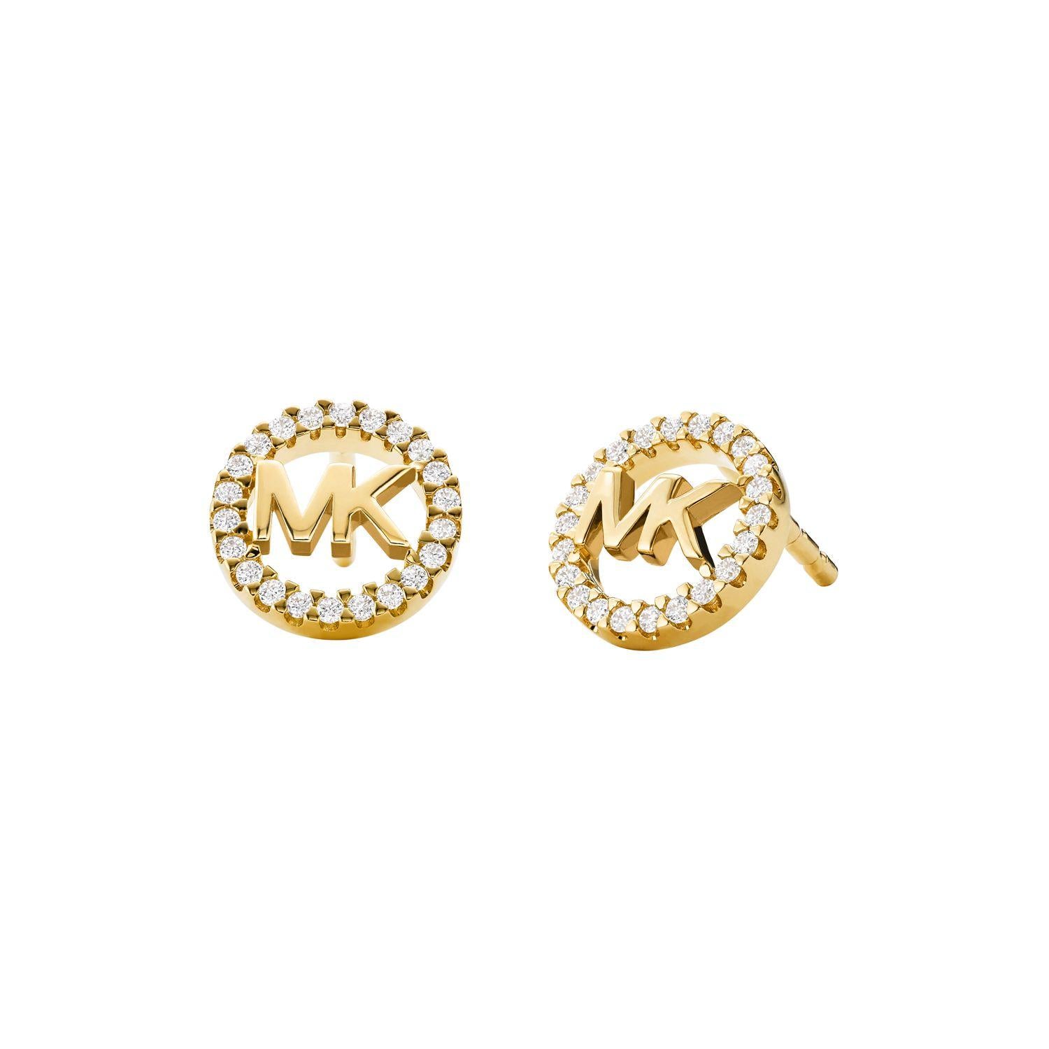 Aros Michael Kors Dorado Mujer