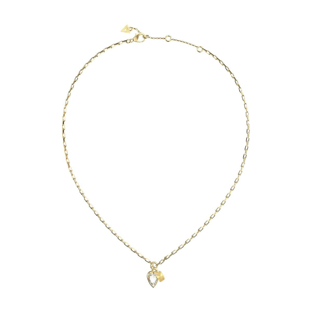 Collar Crystal Love Mujer Guess Dorado