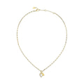 Collar Crystal Love Mujer Guess Dorado