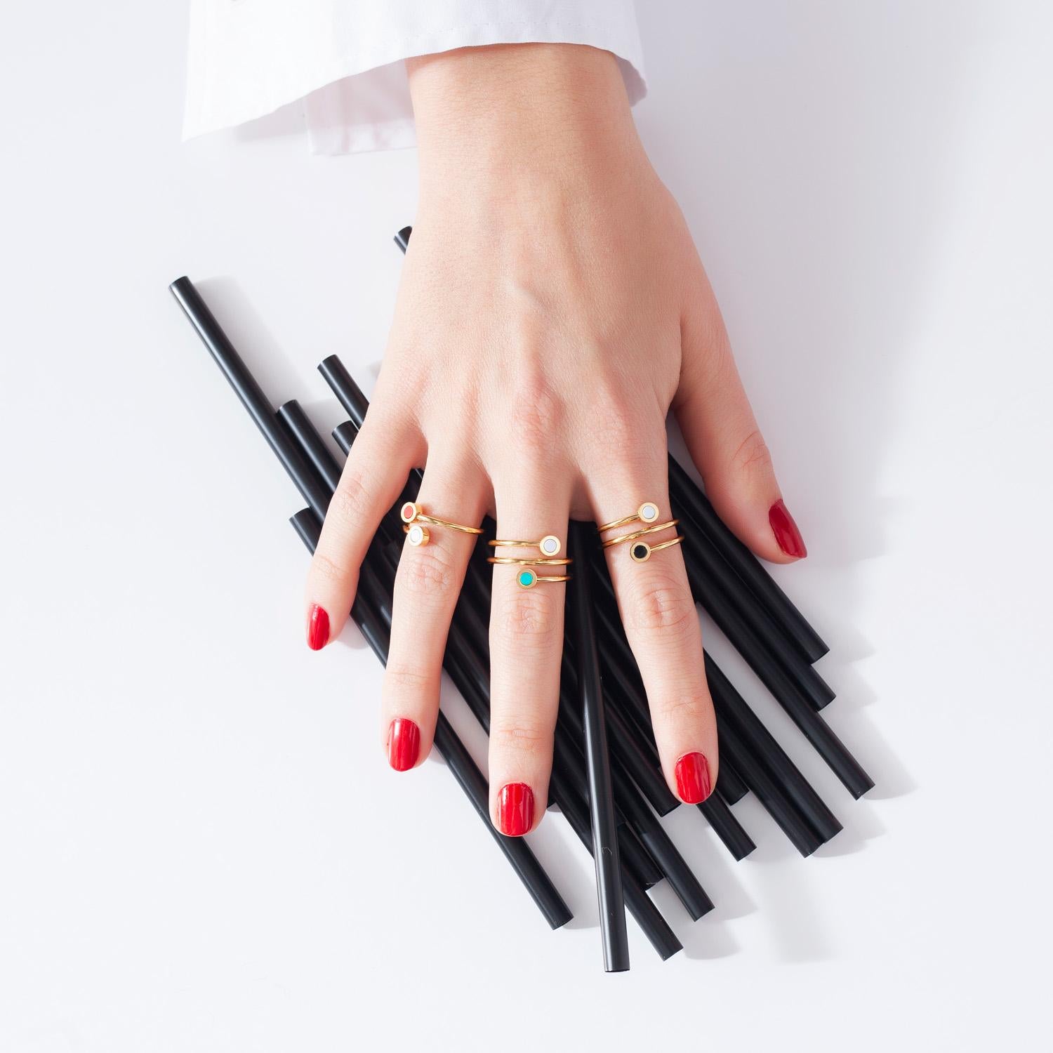 Anillo Jason Hyde Turquesa Mujer