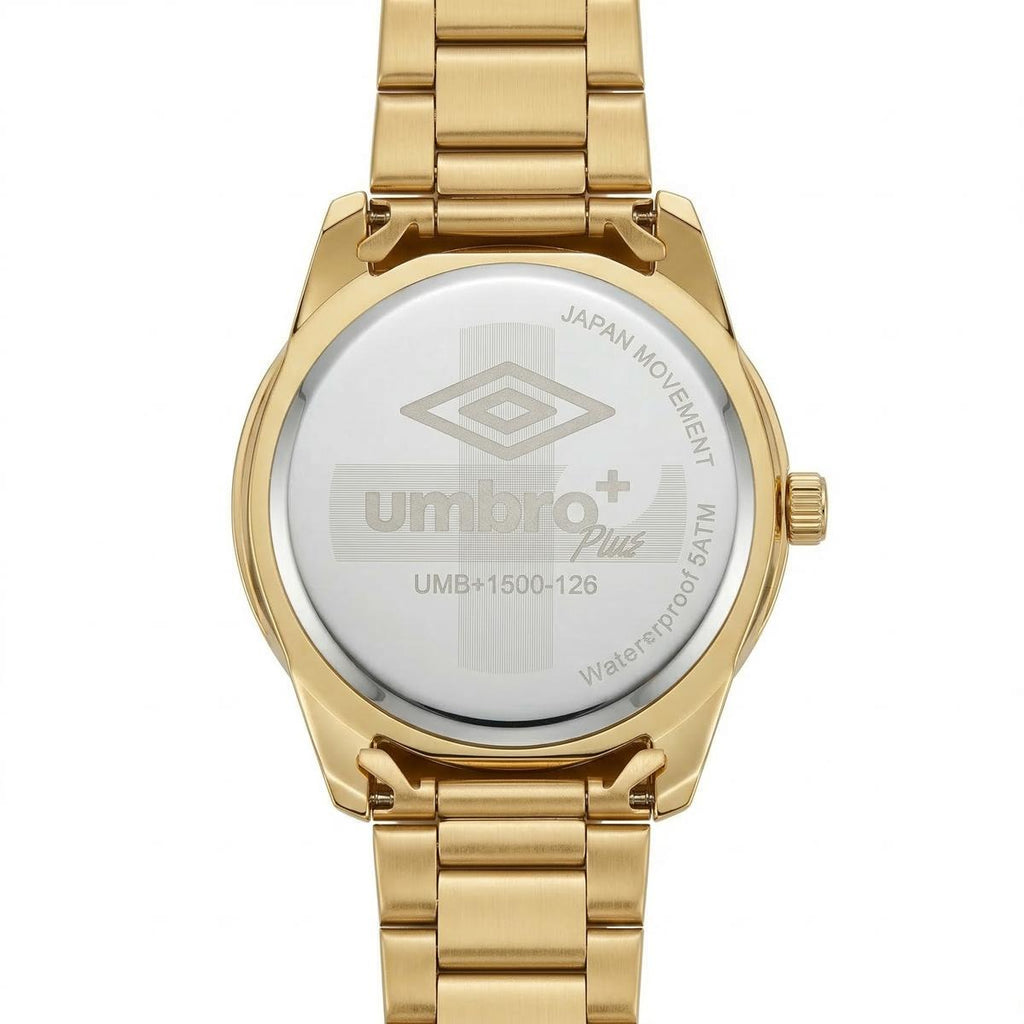 Reloj Análogo Hombre Umbro Plus Dorado UMBP-1500-126