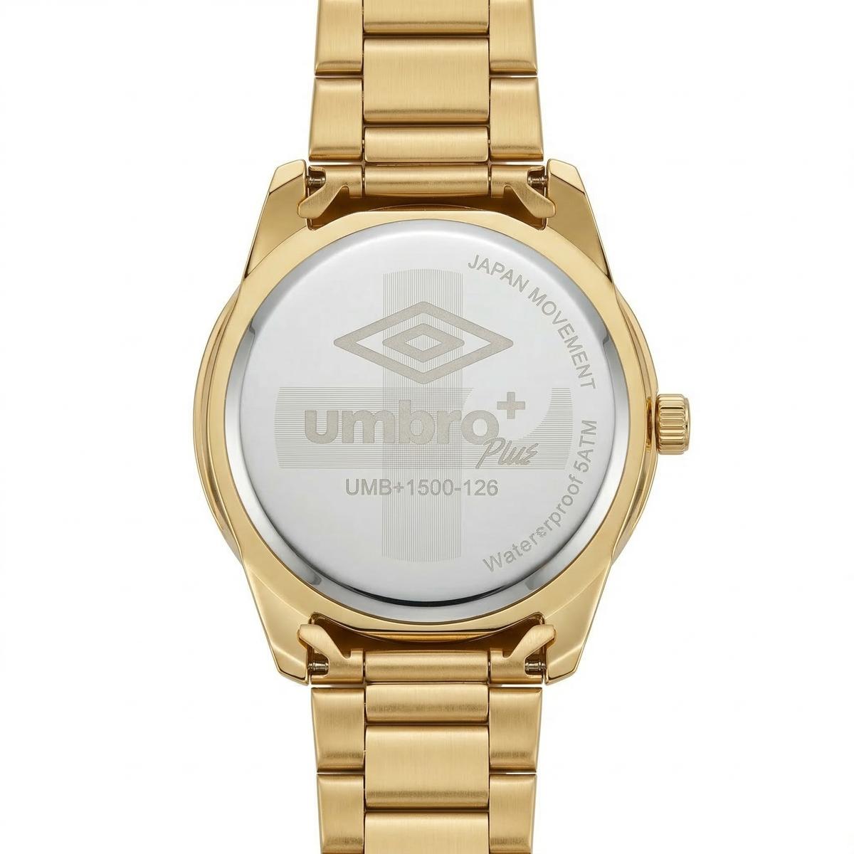 Reloj Análogo Hombre Umbro Plus Dorado UMBP-1500-126