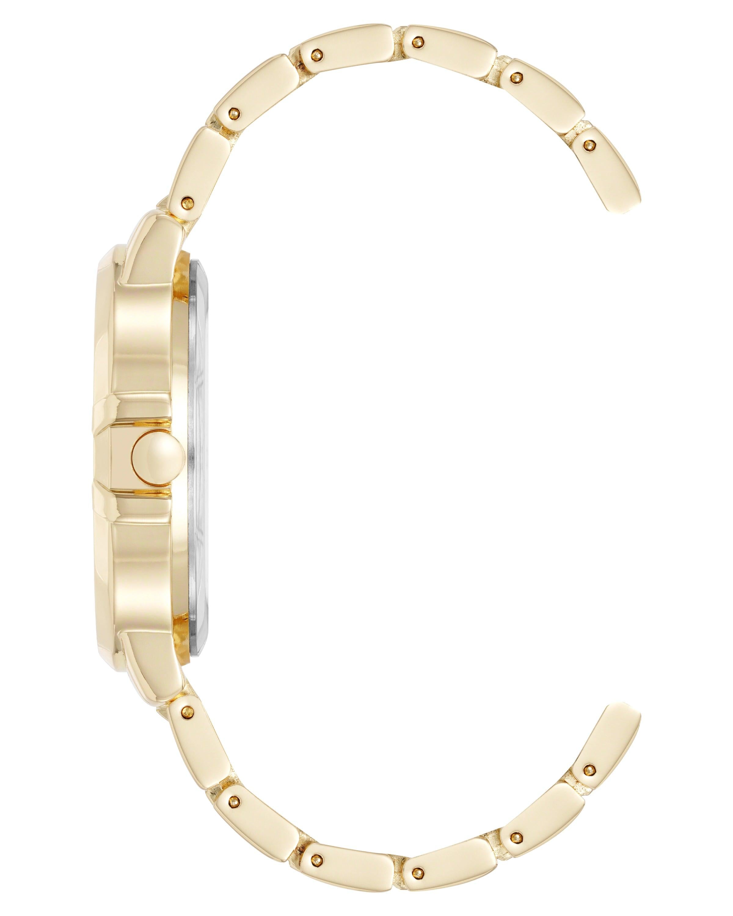 Reloj Análogo Mujer Nine West Dorado NW-3334BKGB