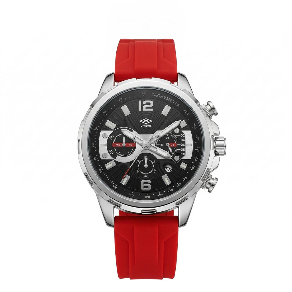 Reloj Análogo Hombre Umbro Plus Rojo UMBP-1500-192