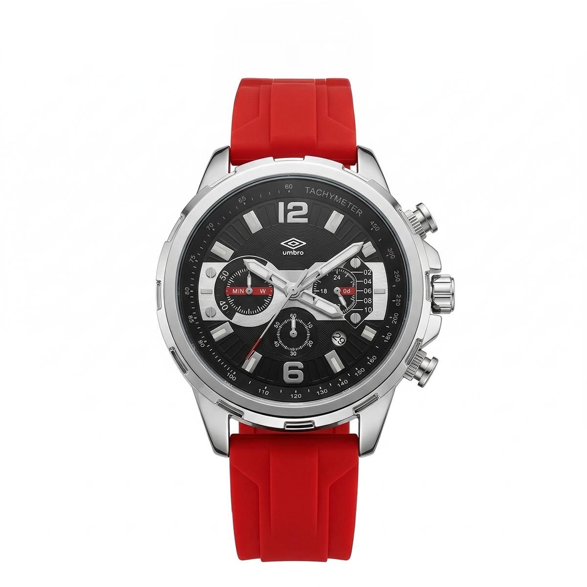 Reloj Análogo Hombre Umbro Plus Rojo UMBP-1500-192