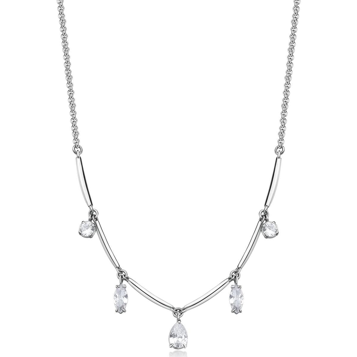 Collar Brosway Affinity Plateado BFF180