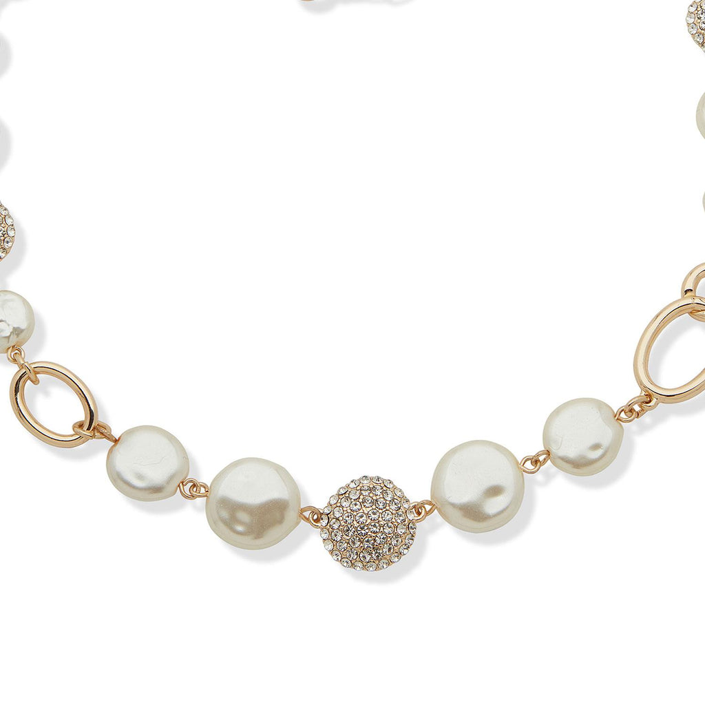 Collar Anne Klein 01N00477 Dorado