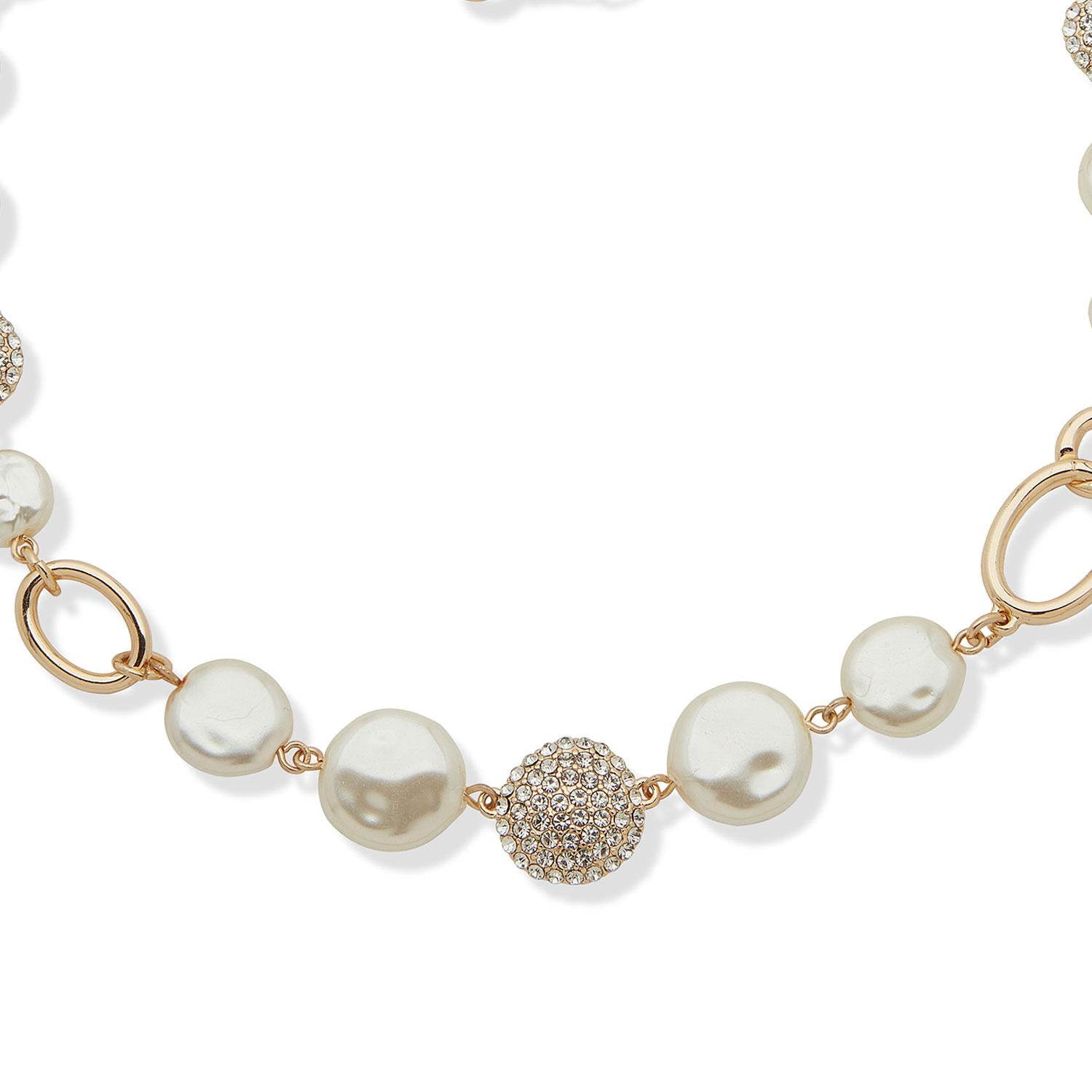 Collar Anne Klein 01N00477 Dorado