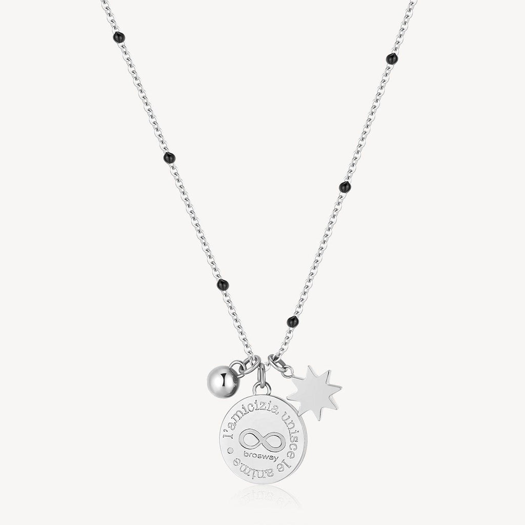 Collar Brosway BHKL09 Plateado Mujer