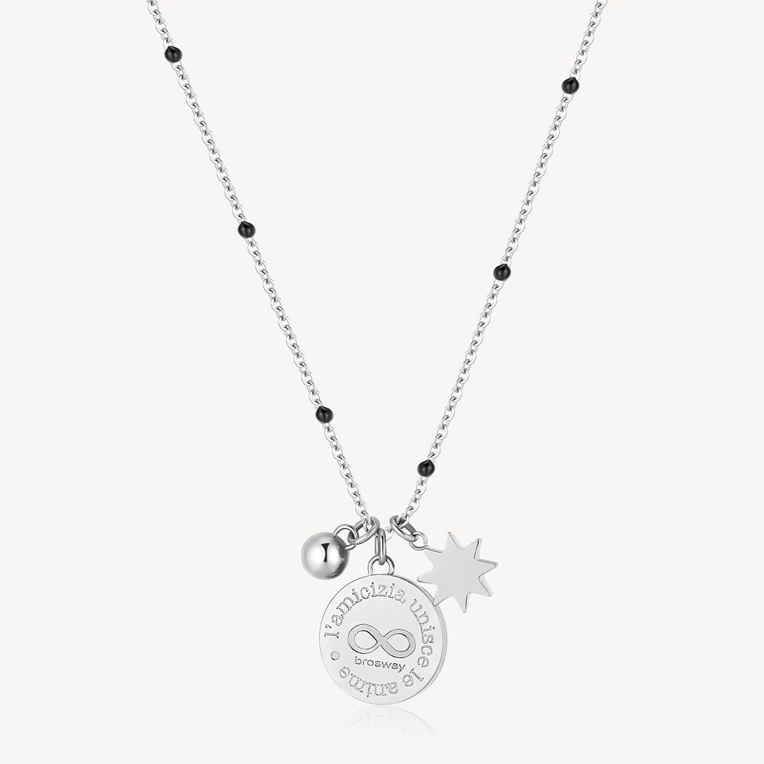 Collar Brosway BHKL09 Plateado Mujer
