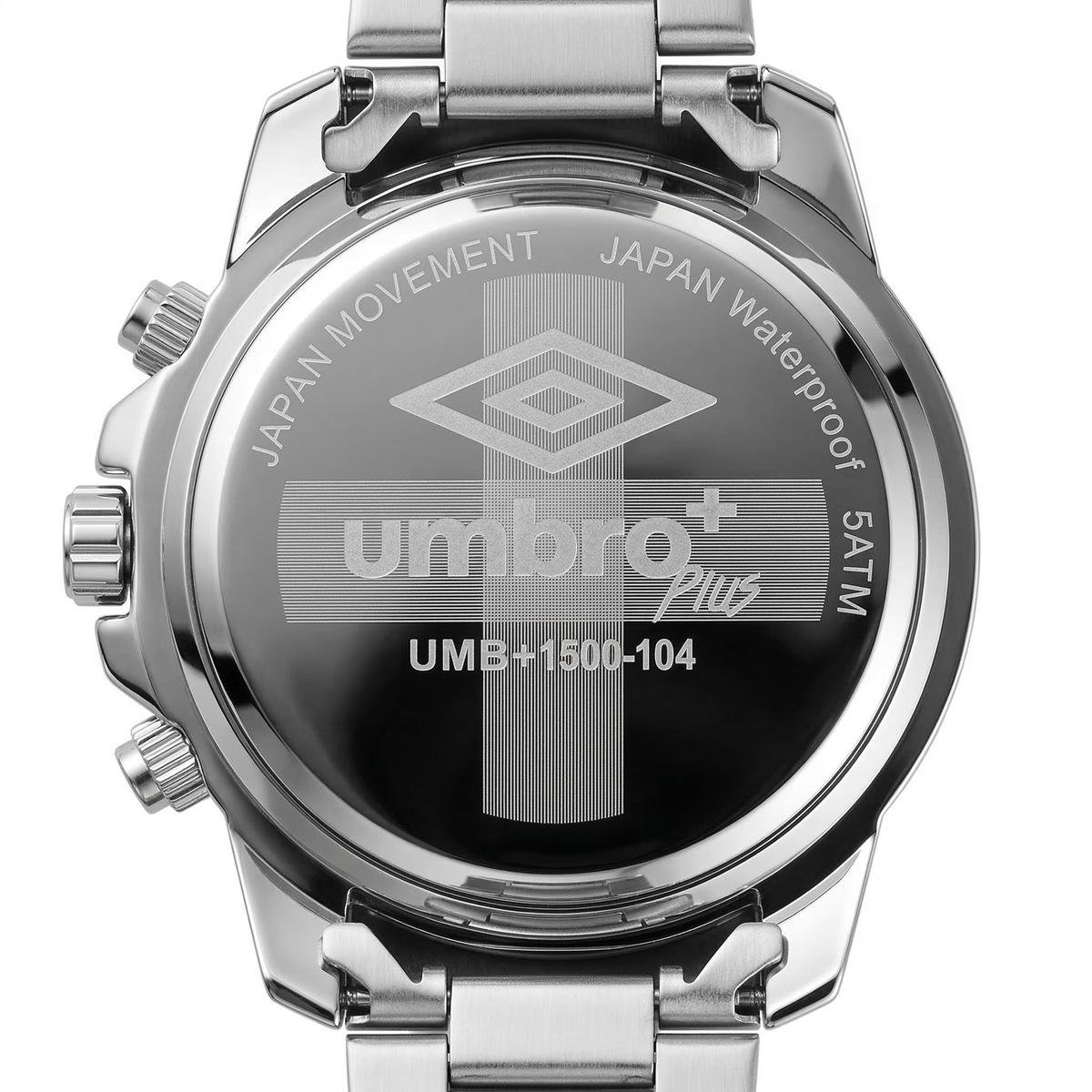 Reloj Análogo Hombre Umbro Plus Plateado UMBP-1500-104