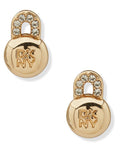 Aros Mujer Donna Karan New York Dorado 04G00934