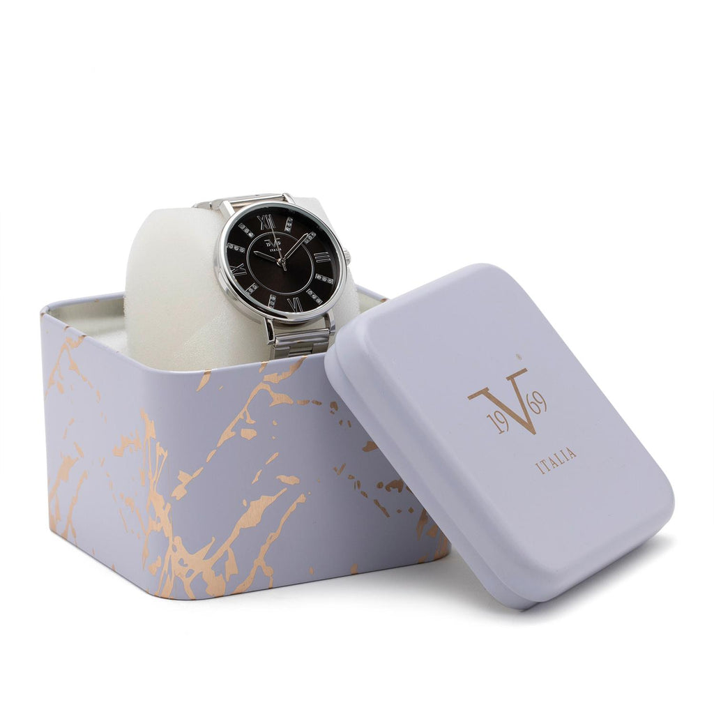 Reloj 19v69 Italia V1969-249-2 Plateado Mujer