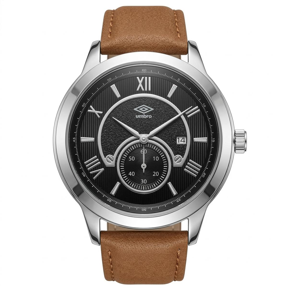 Reloj Análogo Hombre Umbro Plus Café UMBP-1500-131