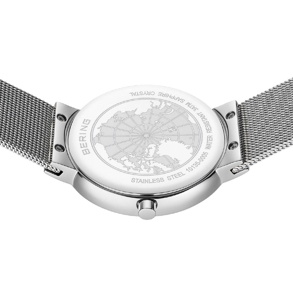 Reloj Análogo Mujer Bering Plateado 10135-0005