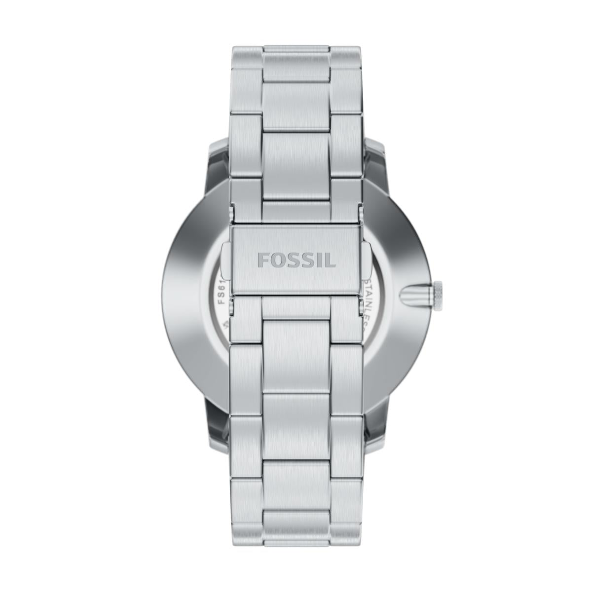 Reloj Hombre Fossil Plateado FS6180