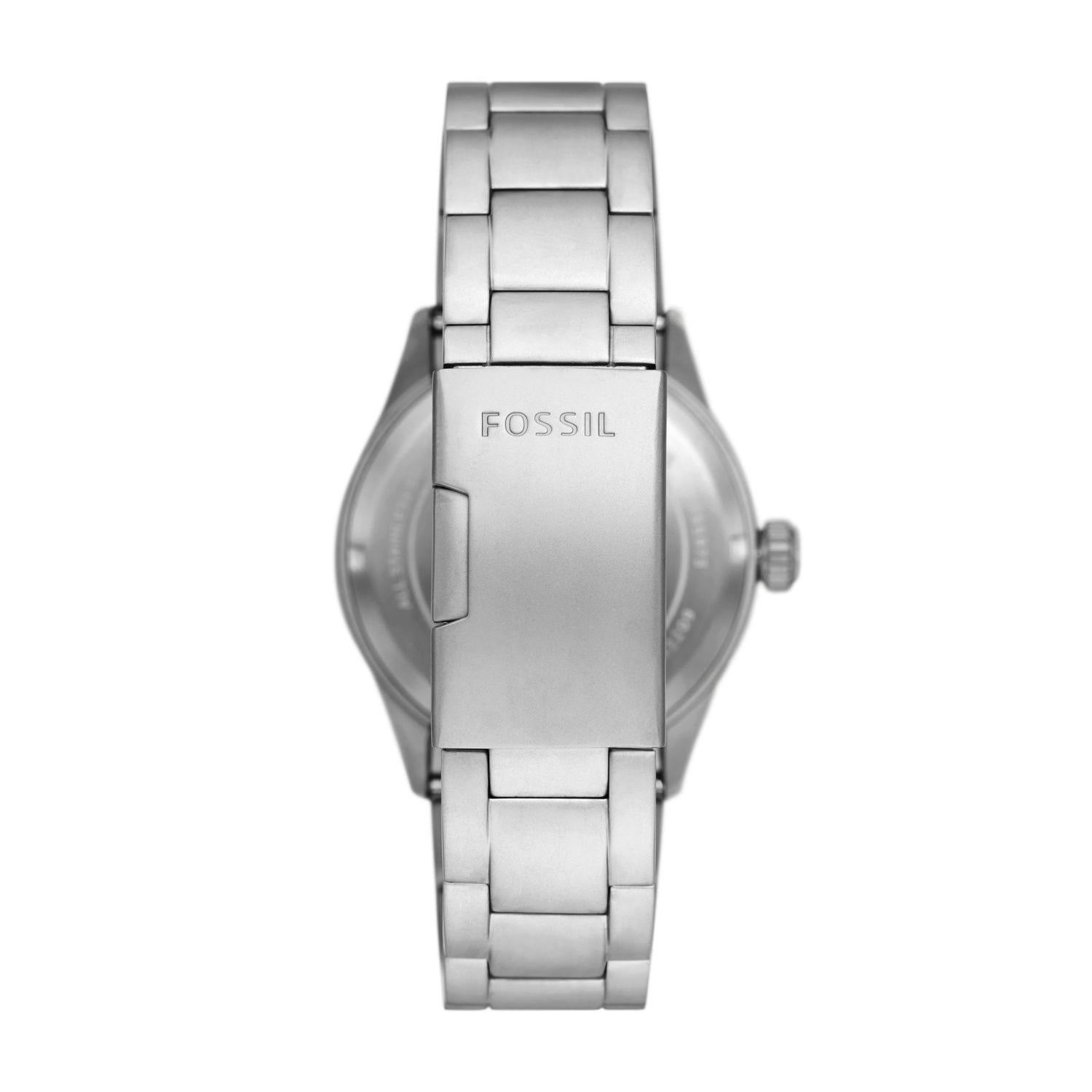 Reloj Plateado Fossil Hombre FS5973