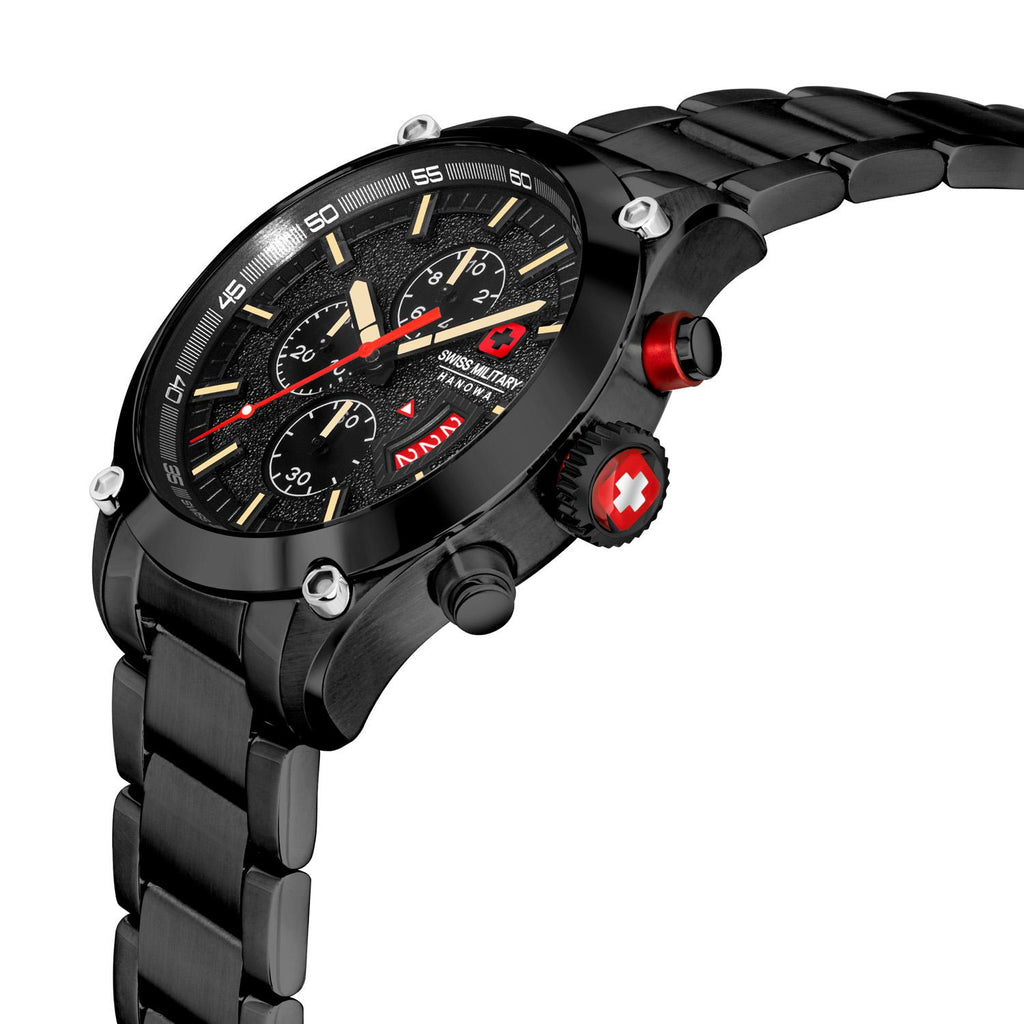 Reloj Hombre Swiss Military Hanowa Negro SMWGI2101431 Negro