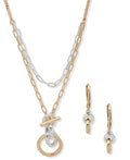 Gift Set Joyas Anne Klein Dorado y Plateado 01S00256