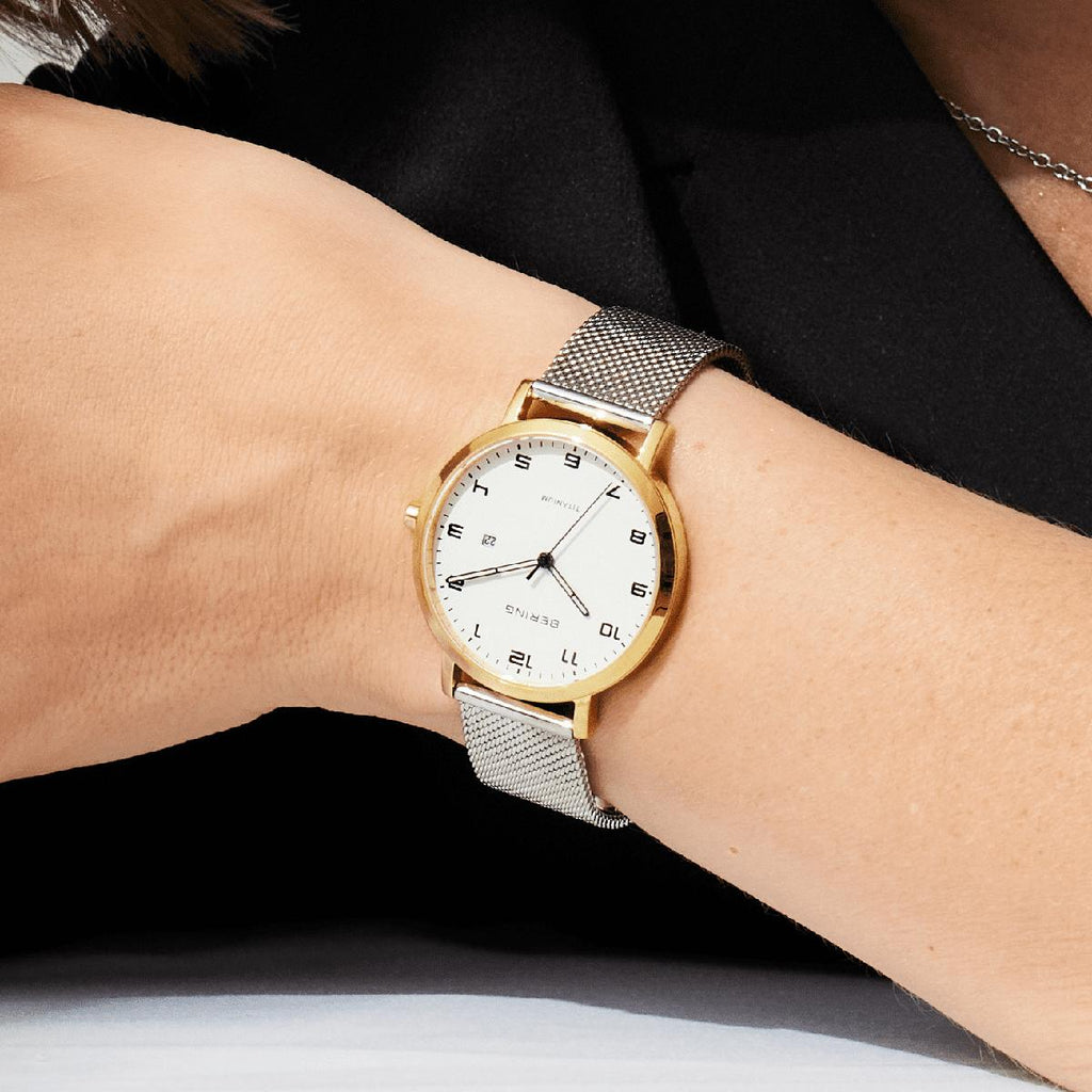 Reloj Análogo Bering Bicolor Mujer 18634-010