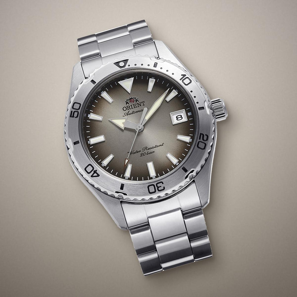 Reloj Buceo Hombre Orient Plateado RA-AC0Q16N