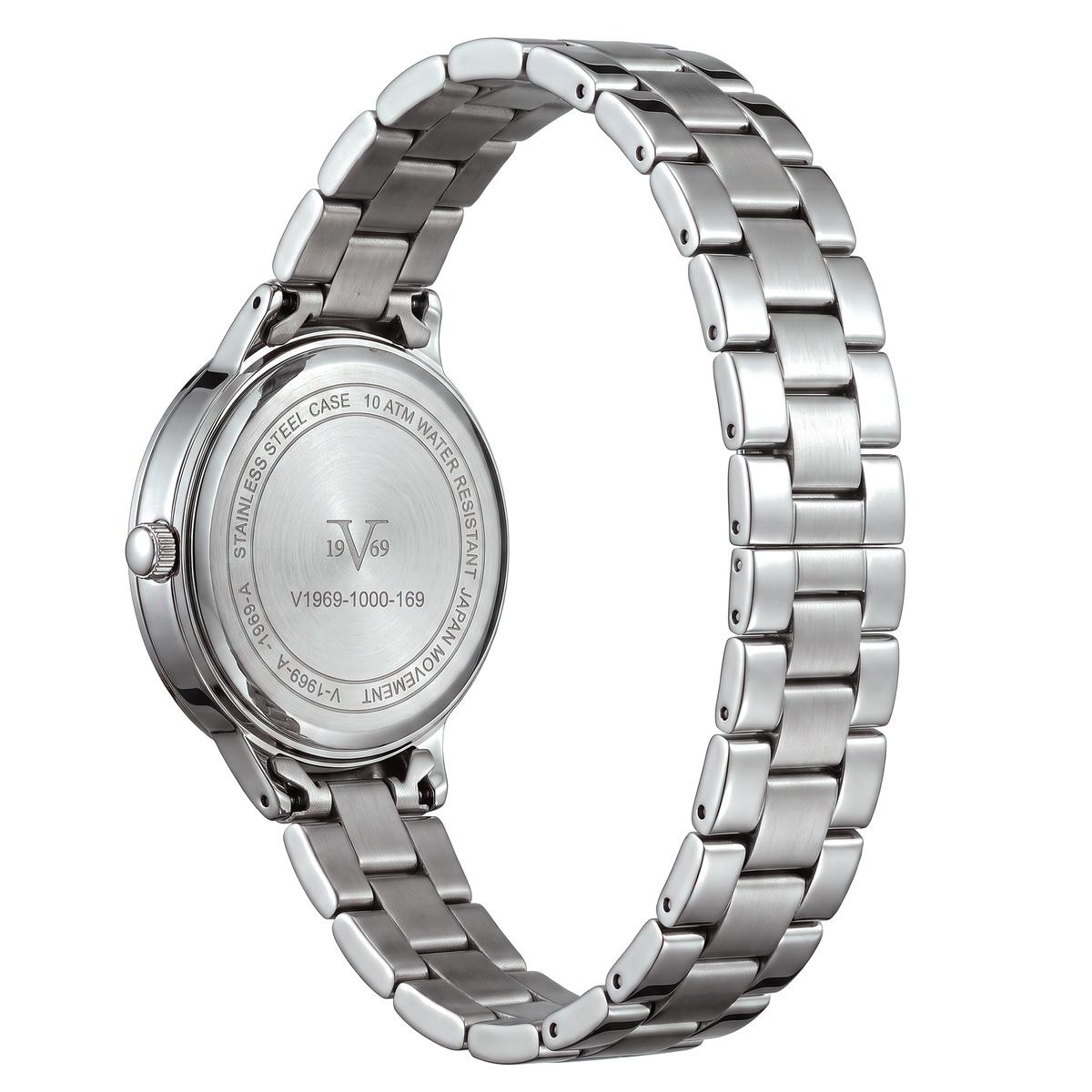 Reloj Análogo Mujer 19V69 Italia Plateado -169